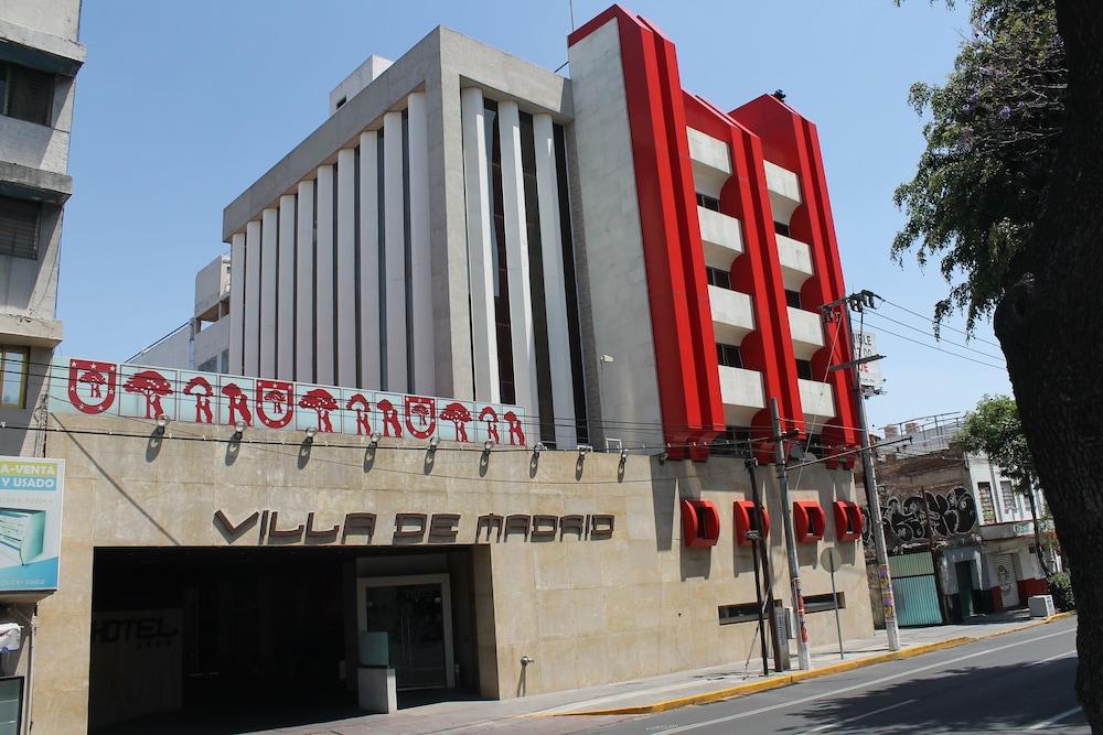 Hotel Villa De Madrid Mexico City Luaran gambar